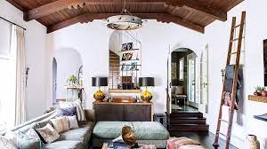 This Jaw Dropping Spanish Revival Is Our Dream Home Spanish Style Homes Spanish Style Home Modern Spanish Home