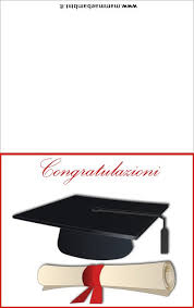 Biglietto Auguri Laurea Da Stampare Mamma E Bambini