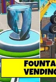 The new vending machine item went live in fortnite around 24 hours ago, and if you've got a few resources stockpiled and going spare, you can feed in this article, you'll find all of the currently known vending machine locations in fortnite, with a handy image you can glance at while preparing your. Fortnite Spray A Fountain A Junkyard Crane And A Vending Machine Locations In Season 10 Daily Star