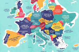 Los Nombres De Cada Pais Del Mundo Significan Cosas Fascinantes World History Map World History Map