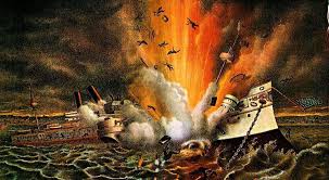 spanish american war, sinking of uss