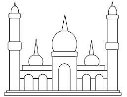 Gambar masjid untuk mewarnai anak belajarmewarnai info. Pin Di Pola Busy Book