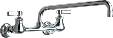 wall mounted manual sink faucet with