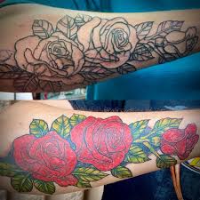 608 w garland ave, spokane (wa), 99205, united states. Magnificent Rose Garland Coverup By Full Circle Tattoo ÙÛØ³Ø¨ÙˆÚ©