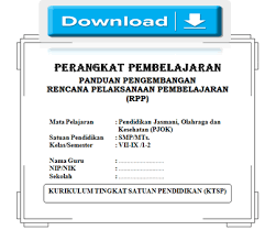 Rpp pjok smp mts kelas vii smt 1 silabusrpp merencanakan kegiatan tindak lanjut dalam bentuk pembelajaran remedi, program pengayaan, layanan konseling dan/atau memberikan tugas baik tugas Rpp Penjas Smp Ktsp Kelas 7 8 9 Lengkap Dengan Silabus Prosem Prota Sk Kd Pemetaan Tahun 2018 Info Pendidikan Terbaru