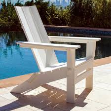 Polywood Modern Trio Folding Adirondack Chair In 2020 Cheap Modern Furniture Folding Adirondack Chairs Modern Adirondack Chair