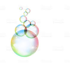 Rainbow Soap Bubble On A White Background On A Transparent Soap Bubbles Bubble Drawing Bubbles