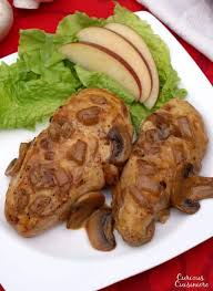 Escalope De Poulet A La Normande Chicken Normandy Curious Cuisiniere Recipe Yummy Chicken Recipes Best Chicken Recipes Recipes