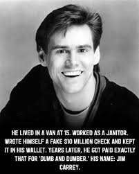 Jim Carrey's journey from homelessness to stardom