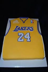 Unsigned lebron james #23 los angeles la yellow custom stitched basketball jersey size men's xl new no brands/logos. 40 Lakers Cakes Ideas Lakers Cake Grooms Cake