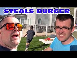 Kid Temper Tantrum Steals Uncle Jay's Burger And Throws It On Van On Labor  Day 2018