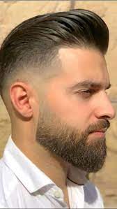 You can have long wavy hair falling down the side of your face and medium length beard. Menwithmajesty Com Men S Elegant Haircuts Beard Styles Short Beard Fade Beard Styles Bald