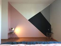 Bedroom Black And White Wall Painting Designs Latest Wall Painting Ideas For Home To Try 42 Bedroom Wall Designs Bedroom Wall Paint Geometric Wall Paint