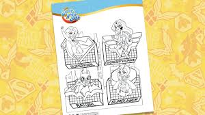 Check spelling or type a new query. Coloring Sheet 03 Dc Super Hero Girls Dc Kids