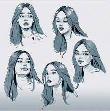 See full list on easydrawingtips.com Super Fashion Design Sketchbook Galleries 16 Ideas Face Drawing Sketches Art Reference Poses
