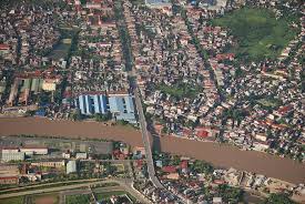 Haiphong was founded in 1887 as a seaport province by colonists during french colonial rule. Hai Phong City Sky Airplane Outdoor Land Landscape River Waterway High Flight Pikist
