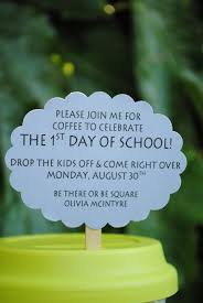 Mama Java Back To School Coffee Pta School Back To School Party 1st Day Of School