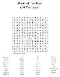 Old Testament Word Search Bible Word Searches Bible Words Bible Worksheets