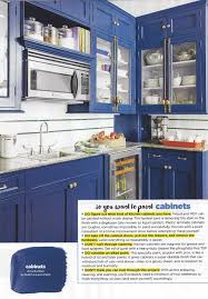 The vintage pendants are from obsolete, the a turquoise blue backsplash and deep blue cabinets in a greek revival manhattan townhouse designed by miles redd. Diy Blue Painted Kitchen Cabinets The Dos And Don Ts Of Painting Cabinets Repainting Kitchen Cabinets Home Kitchens Kitchen Remodel Go Bold With A Deep Navy Such As Hague Blue