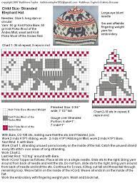 Kathleen Taylor S Dakota Dreams Freebie Friday Double Freebies Elephant Hats Fair Isle Knitting Patterns Elephant Hat Hat Knitting Patterns
