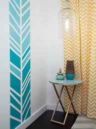 Wand Streichen Muster Ideen Blau Ombre Farbverlauf Wand Streichen Muster Wande Streichen Wohnkultur Ideen