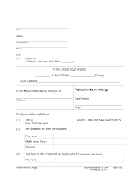 A diy divorce will also require that all the forms necessary be acquired, which can be done through certain reference books or the internet. Free Utah Name Change Forms How To Change Your Name In Ut Pdf Eforms
