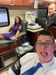 It's always great to donate! 🙌🩸 If you missed today's mobile drive at the  station, be sure to check out ImpactLife 's website for upcoming drives or  to set up an appointment