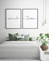 40 Remarkable Bedroom Decorating Ideas Bedroom Wall Printable Art Set Home Decor Quotes