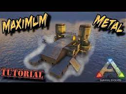 Resource Motorboat Tutorial The Best Way To Get Metal Ark Survival Evolved Youtube Ark Survival Evolved Survival Ark