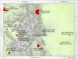 Other hotels near denver, colorado. Physical Map Of Colorado