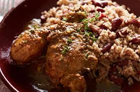 Dinner party chef baking home chef home cooking meal preparation & planning paleo meal preparation something else. Jamaican Rice And Beans With Jerk Chicken Caribbean Recipes Goodtoknow