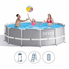 Intex 2019 Neuheit 366x99 Cm Prismaframepool Leiter Und Pumpe Prismaframepools Pools Intexpool Schweiz Sommerzeit Ist Poolzeit