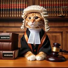 Mr. TSURT | When your cat wants to move to London and become a barrister.  More... More... More... More... #cats #cat #kitten | Instagram