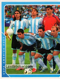 Find argentina vs chile result on yahoo sports. Sticker 167 Equipo Argentina Navarrete Copa America Venezuela 2007 Laststicker Com