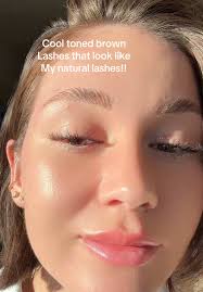 Natural Look with uCoolMe Brown Lash Clusters