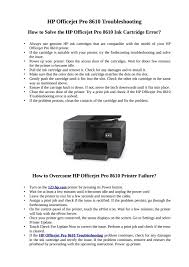 Direct download links to download hp officejet pro 8610 driver download windows 7, 8, 8.1, 10, server 2000, 2003 while browsing through a web forum, i found that several users are complaining about faulty hp officejet 8610 software cd. How To Solve Hp Officejet Pro 8610 Troubleshooting Issue By Jack Leach Issuu