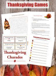 It may not be some folk's idea of a game, but there is nothing more fun than making pies with a whole bunch of try starting a family tradition of an annual thanksgiving game of football. 10 Printable Thanksgiving Games For Adults And Kids Edventures With Kids