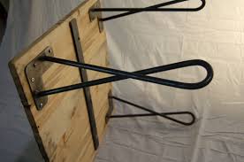 The Twist Hairpin Leg Table Legs Hairpin Leg Table Hairpin Table