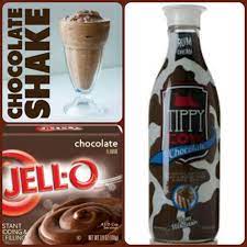 Chocolate Shake Pudding Shots 1 Small Pkg Chocolate Instant Pudding 3 4 Cup Milk 3 4 Cup Chocolate Tippy Cow Pudding Shots Dessert Shots Pudding Shot Recipes