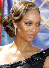 Tyra Banks Www Haircomesthebride Com Short Hair Styles African American Hair Texture Vintage Wedding Hair