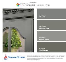 I Found These Colors With Colorsnap Visualizer For Iphone By Sherwin Williams Cityscape Exterior Gray Paint Sherwin Williams Green Color Gray House Exterior