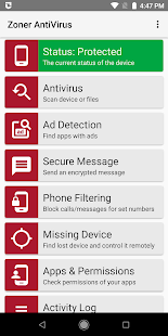 The latest version of trustgo ad detector is 1.9.12. Zoner Mobile Security Apprecs