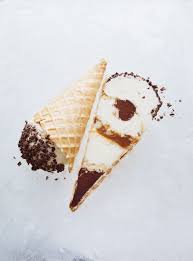 Parfait Glace En Cornets Ricardo Recipe Ricardo Recipe Cone Dessert Cornets