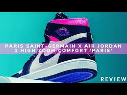 They compete in ligue 1, the top division of french football. Paris Saint Germain X Air Jordan 1 High Zoom Comfort Paris Classic Style Review On Feet Youtube