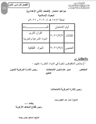 Maybe you would like to learn more about one of these? ÙˆÙƒÙŠÙ„ Ø§Ù„Ø£Ø²Ù‡Ø± Ø§Ù„Ø§Ù…ØªØ­Ø§Ù† Ù„Ù† ÙŠØ²ÙŠØ¯ Ø¹Ù„Ù‰ 3 Ø³Ø§Ø¹Ø§Øª ÙˆØ¬Ù…ÙŠØ¹ Ø§Ù„Ù…ÙˆØ§Ø¯ ÙÙŠ ÙˆØ±Ù‚Ø© ÙˆØ§Ø­Ø¯Ø© Ù…ØµØ± Ø§Ù„ÙˆØ·Ù†