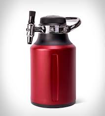 Growlerwerks ukeg go carbonated growler and craft beverage dispenser for beer, soda, cider, kombucha and cocktails, 64 oz, midnight $163.52 $ 163. Ukeg Go Pressurized Growler