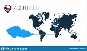 Categoría:historia de la república checa por ubicación. Ubicacion De La Republica Checa En El Mapa Del Mundo Para El Infographics Todos Los Paises Del Mundo Sin Nombres Bandera Redonda Stock De Ilustracion Ilustracion De Icono Correspondencia 134541500