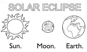 Solar eclipse coloring color and cut out the following to create your own out of this world scene! 30 Free Coloring Pages Solar Eclipse 2017 Coloring Page