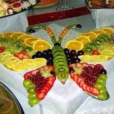 Papillon De Fruits Food Displays Fruit Creations Food Art