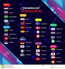World Cup 2018 Football Group Tournament Eps 10 Editorial